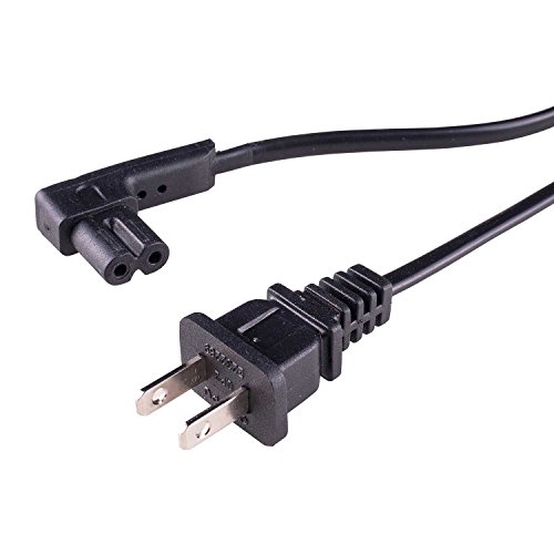 Vebos Power Cable Sonos Play 1 Black 118 inch/3 m Compatible with Sonos Play 1 Replacement for The origional Power Cable