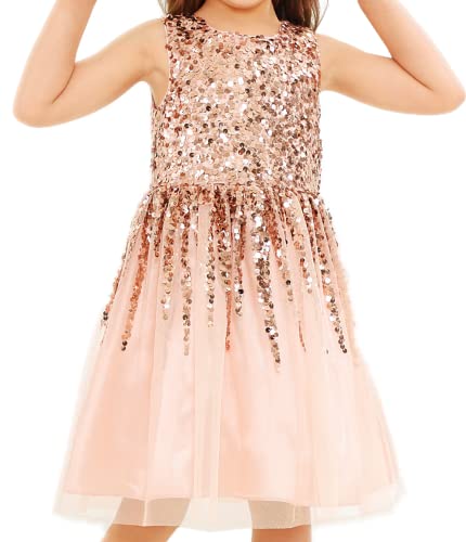 Girls Fall Dresses For Party Birthday Dance Tutu Blush Girls Dress For Toddler #TOP4