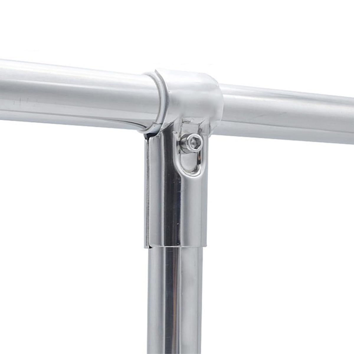 2 pezzi a forma di T morsetto per tubo connettore 25 mm acciaio inox giunto tubo bidirezionale 69,5 x 27,5 mm per appendiabiti recinzioni supporto rotaie e progetti fai da te per tubi