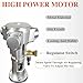 Power Mixer Pneumatic Agitator Clamp-On Drum Agitator Industrial-Grade Pneumatic Shaker Paint Stirring Tool，Air Agitator Pneumatic 1 Ton Tank Mixer Machine, 1/2 3/4 1 Paint Stirring Machine