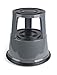 Produktbild Pavo 8002825 Rolltritt / Rollhocker, Elefantenfuß / Steighilfe TÜV und GS geprüft bis 150 kg, metall Anthrazit Rollhocker, 44 x 24 x 44 cm