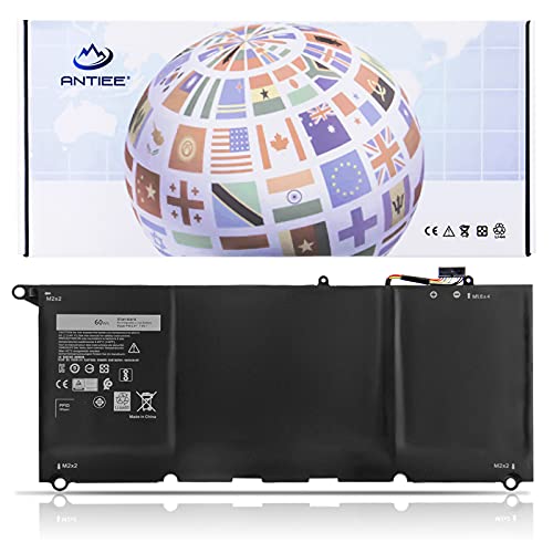 ANTIEE 60WH PW23Y Laptop Batería para DELL XPS 13 9360 Series 13-9360-D1605G 13-9360-D1805TG...