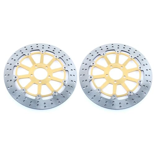 Disques de frein avant Ninja ZX7R ZX9R ZX12R ronds dorés performance