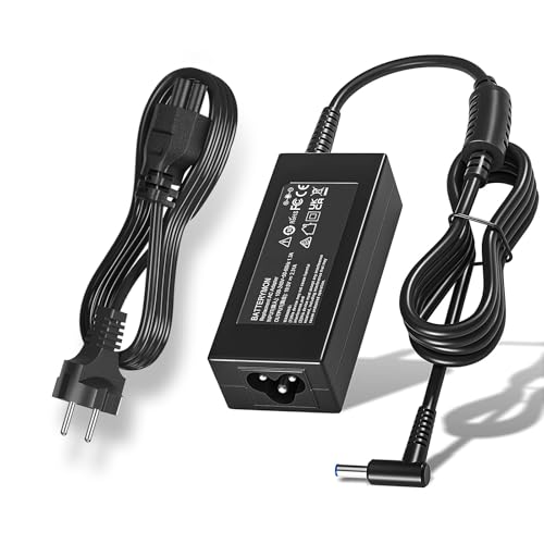 45W HP Adaptador Alimentazione,HP Laptop portátil Cargador para Stream 11 13 14,Pavilion 11 13,Chromebook 11 14,Elitebook 840,Notebook14 15, ProBook 430, Spectre x360 x2 11 13 and More(4,5 mm x 3 mm)