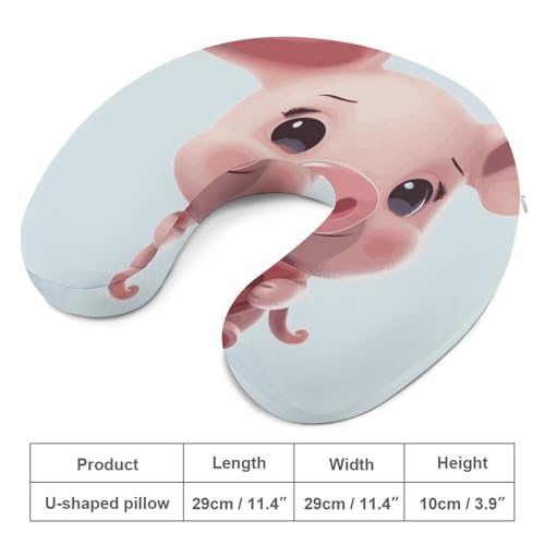 Almohada U espuma viscoelástica tamaño único miniatura 2