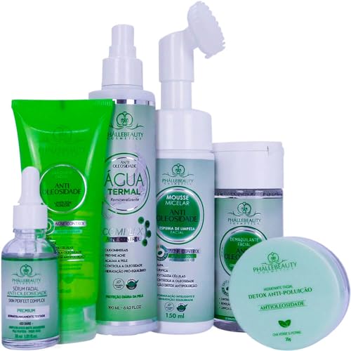 Kit facial para controle da acne vegano