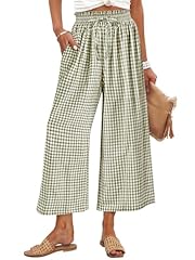 Army Green White Plaid