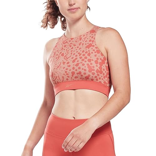 Reebok Women's Standard Sports Bra, Light Support, Rhodonite, X-Small