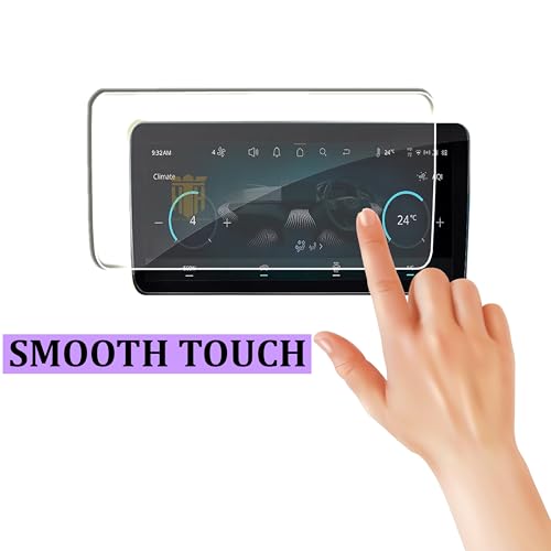 Image of (4 PACK) Screen Guard For TATA NEXON 2026 FACELIFT - 10.25 INCH INFOTAINMENT (Round Corners) + 4 INCH INSTRUMENT CLUSTER + DIGITAL STEERING + AC CONTROL MANUAL BUTTON PROTECTOR / Fit for PURE PLUS / PURE PLUS S / SMART+S CNG / Anti Scratch Car TouchScreen Display Guard | New TataNexon 2026 Accessories [Not Tempered Glass] (NEXON 2026-1)