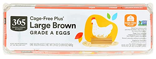 365 by Whole Foods Market, Eggs Brown Large Grade A, 12 Count