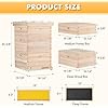 Medium Or Super Bee Hive Frames And Wax Foundations,10 Pack Honey Bee Frames