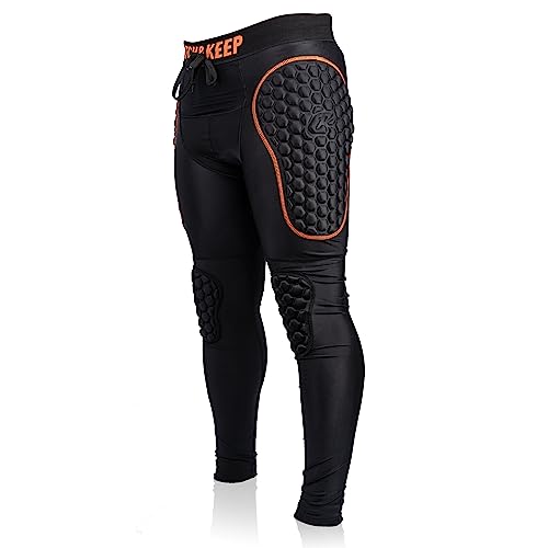 CATCH & KEEP Torwart Unterziehhose lang - Fußball Anti-Verbrennungs-Torwarthose - Sporthose mit Kompressionsfunktion und atmungsaktivem Material (as3, Alpha, xx_l, Regular, Regular, Ungepolstert)
