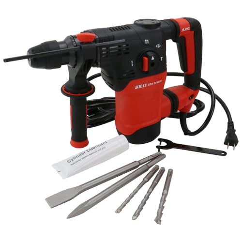 SK11(エスケー11) ロータリーハンマードリル コンクリート26mm SDSプラス 回転/打撃3モード ハツリ作業可能 バリアブルロック機能 SRH-2640M