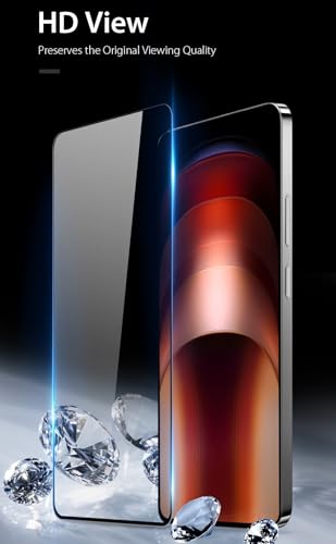 Image of Mr.Shield Top-Notch HD+ Tempered Glass Screen Protector Guard for Redmi K50i (6.6 Inch), 9H Hardness, Military Grade Protection, Easy Installation kit