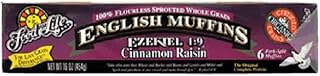 Food For Life Muffins, Cinnamon Raisin Sprouted Whole Grain English, 16 ...