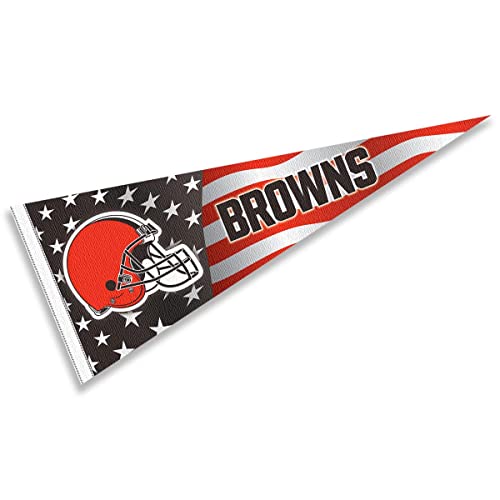 Fanion Cleveland Browns WinCraft aux couleurs USA pour décoration intérieure