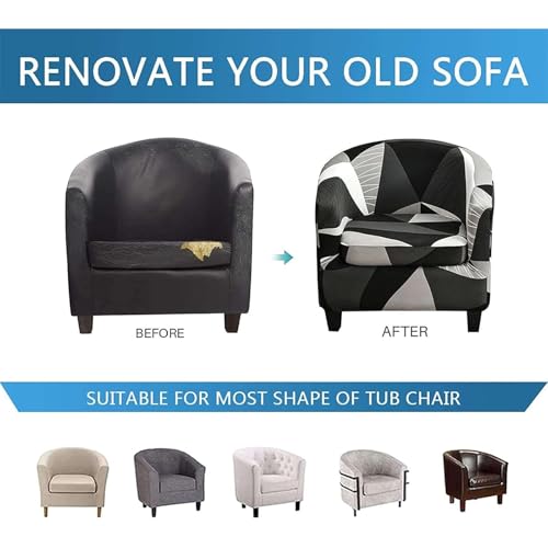 Funda de sofá y silla elástica color 10 protector de muebles de salón 7