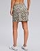 G Gradual Women's Golf Skirts Skort 4 Side Pockets High Waisted Stretchy Tennis Skirt with Short Athletic Casual (Leopard, L)