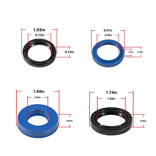 Image of 328.12291 26PCS Floor Jack Seal Kits Replace for Sears 3 Ton Hydraulic System