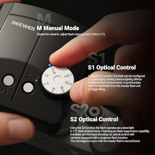 Image of NEEWER Z150 Mini Camera Flash Speedlite, 20Ws GN15 1200mAh /640 Flashes /3.1s Recycle, Manual 1 /64-1 /1 Power, Compatible with Canon Nikon Sony Fuji with Universal Single Contact Hot Shoe Mount, No TTL