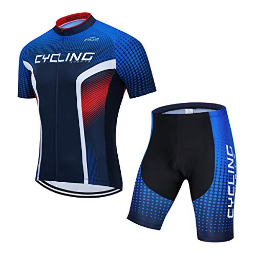 Uniforme de cycliste noir anti-frottement pour cyclisme sur route homme