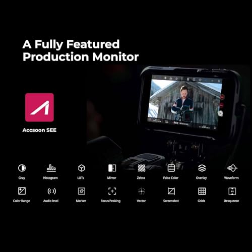 Image of Accsoon SeeMo 4K HDMI Video Transmission System for i-Phone iPad 4K30 fps /1080 60fps Turn iOS into Camera Field Monitor for Video Monitoring /Recording /Reviewing /Sharing /Professional Video Production