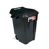 Tayg 440076 Abfallbehälter Eco 100 l, Schwarz
