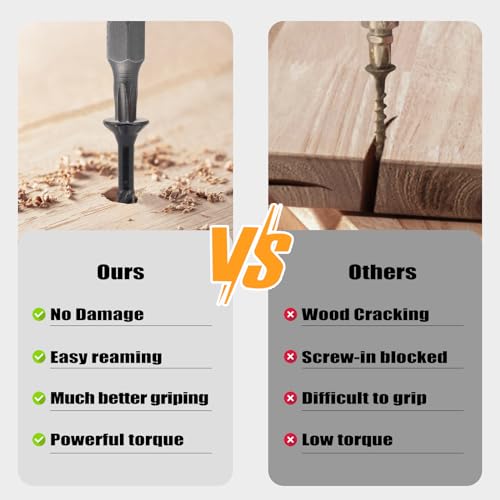 deck screws 4 inchheavy duty exterior wood screwstorx drive head deck screw black rust resistant epoxy coatedlong outdoor decking screws with star bitfor fencetimber 43pcs