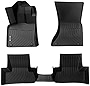 orealtrend Black Floor Mats Liners Replacement for Audi Q5 / SQ5 2009-2017 Heavy Duty All Weather Guard Front and Rear Car Carpet-Custom Fit-Tough/Durable/Odorless