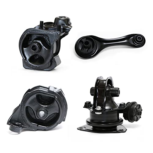 RP Remarkable Power, G029 Fit For 1990-1993 Accord 2.2L AT (Automatic Transmission) Engine Motor Trans Mount Kit Front Rear Left A6519 A6509 A6587 A6512