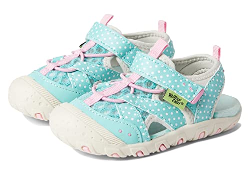 Western Chief Kids Beachcomber Sandals for Toddler and Little Kids - Rubberized EVA Insole, Hook-and-Loop Closure, and Round Toe Silhouette