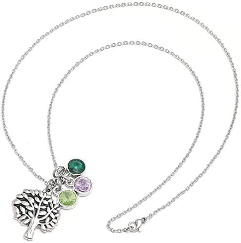 Necklace Fashion and Creative DIY Items Life Tree Pendant Diamond