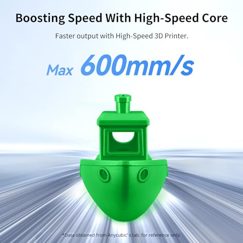 Image of ANYCUBIC High Speed RFID 3D Printer Filament 1.75mm, Print Up to 10X Faster, Rapid PLA Filament with High Prints Quality, Dimensional Accuracy + /- 0.02mm, 1KG Spool, Classic Green