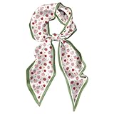 Zewurtuw Head Hair Scarf Long Neck Satin Fashion Scarfs for Bag Fashion Decoration Women Girls Aesthetic Cute...