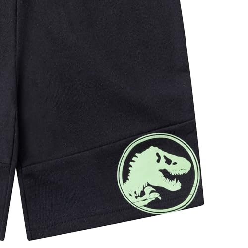 Image of Jurassic World Universal Boys 2 Piece Short Sleeve T-Shirt and Shorts Set for Big Kids