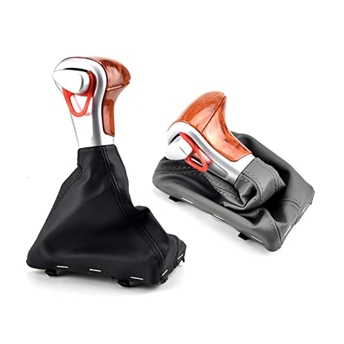 Jemeta Automatic Gear Shift Knob Fit For Audi A6 C6 A3 8P A4 B8 A5 Q5 2009-2014 4G1 713 139 R Replace (Color : Black, Size : 1) #TOP6