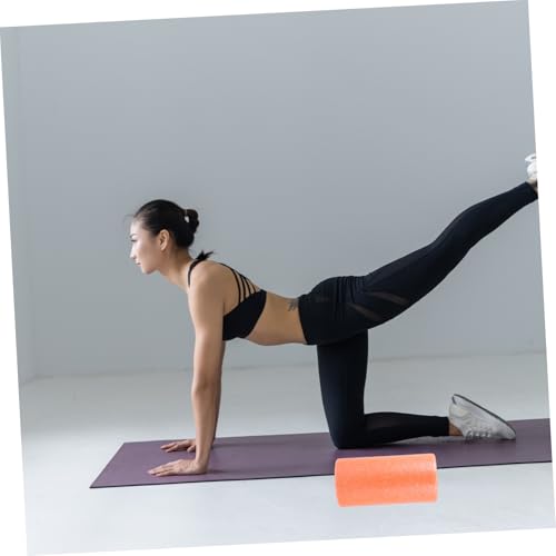 Roller para masaje muscular LABRIMP de material EPP para yoga y fitness, color naranja, 30x15 cm miniatura 7