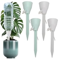 4 Stück Pflanzenbewässerung Automatischer Sprinklerfür Zimmer- und Gartenpflanzen, Tropfbewässerungsset, geeignet für Blumentöpfe, einstellbares automatisches Tropfbewässerungssystem