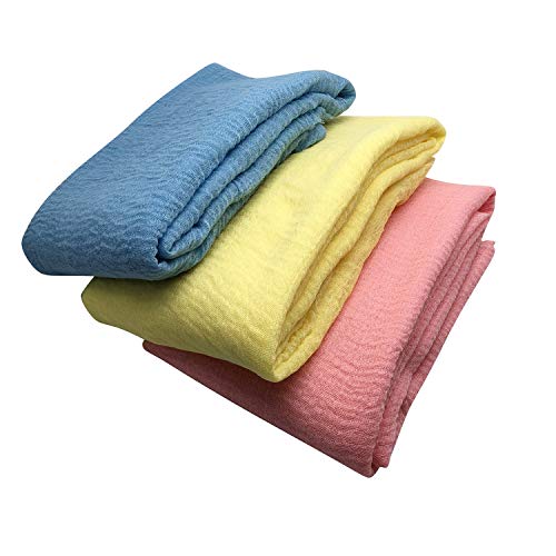 MANSHU 3PCS Women Soft Scarf Shawl Long Scarf, Scarf and Wrap, Big Head Scarf E - Thumbnail 5