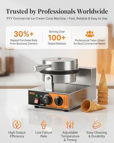 Commercial Waffle Cone Maker Machine