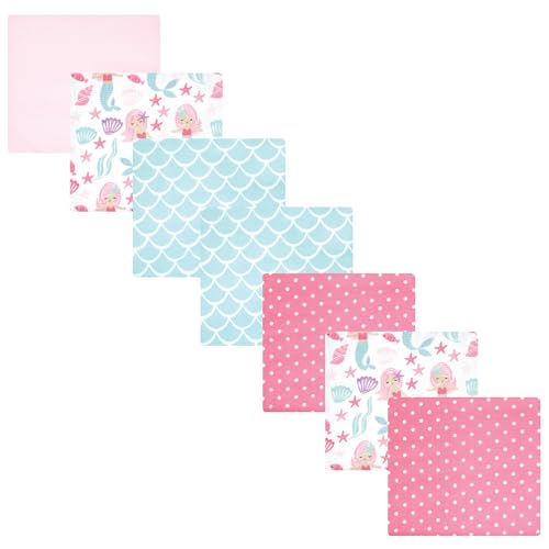 Image of Luvable Friends Little Treasure Flannel Receiving Blankets 7pk