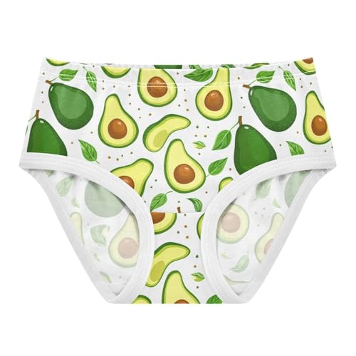 Girls' Underwear Avocado Toddle Brief Panties 2-8 Years 20300723