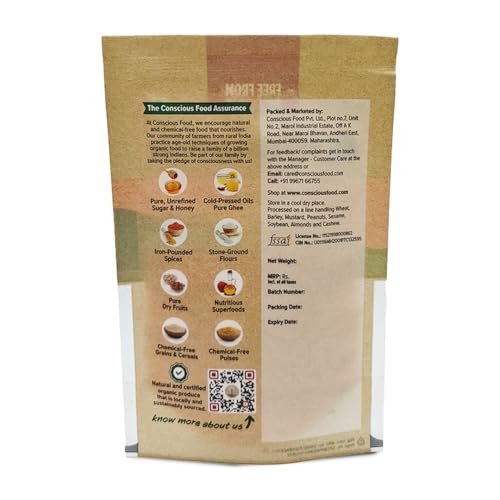 Image of Conscious Food Natural Raw Sugar | Unrefined & Unprocessed Raw Sugar | Value Pack | Raw Sugar | 50g