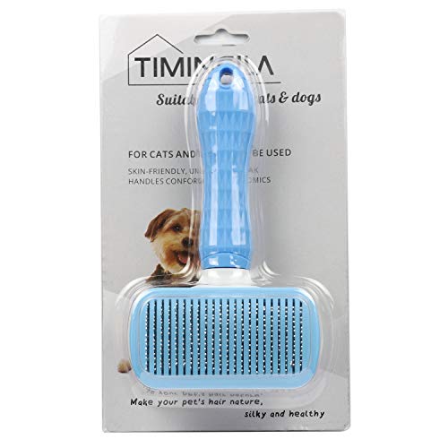 TIMINGILA Self Cleaning Slicker Brush for Dogs and Cats,Pet Grooming Tool,Removes Undercoat,Shedding Mats and Tangled… - Image 7