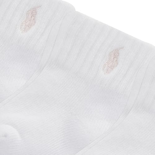 Polo Ralph Lauren Baby Girls' Sport Quarter Sock, 6 Pack, White, Baby 0-6 Months2