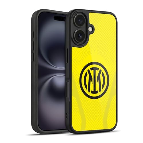 Coque Inter Milan pour iPhone 16 - Protection Gel renforcée sous Licence Officielle