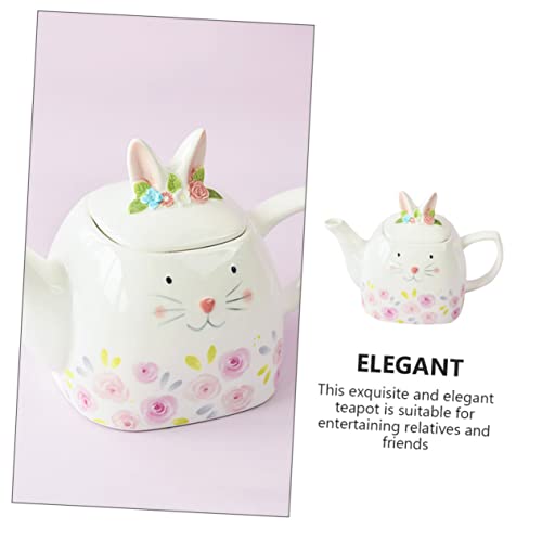 Théière lapin en céramique pour votre table de Pâques festive - 3