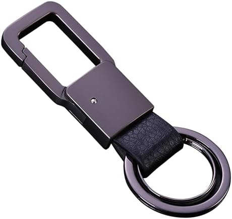 Portachiavi In Vera Pelle Elegante Con Fibbia Innovativa - Regalo Per Uomini E Donne Con Scatola Regalo - Foto 7