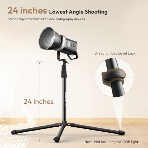 Image of ULANZI T270 Light Stand - 8.8FT /270cm Adjustable Photography Light Stand Tripod, Aluminum Portable Studio Lighting Stand for Softbox, LED Video Light, Reflector, Strobe, Photo Video Photography