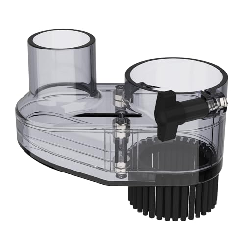 CNC ABS Dust Shoe for CNC Machines, 52mm Diameter Motor, fits Most 300W-500W Spindle Motors, Engraving Machine Accessories for CNC Engraver Milling Mahcine